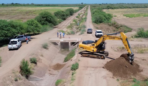 Supervisión de canal de riego